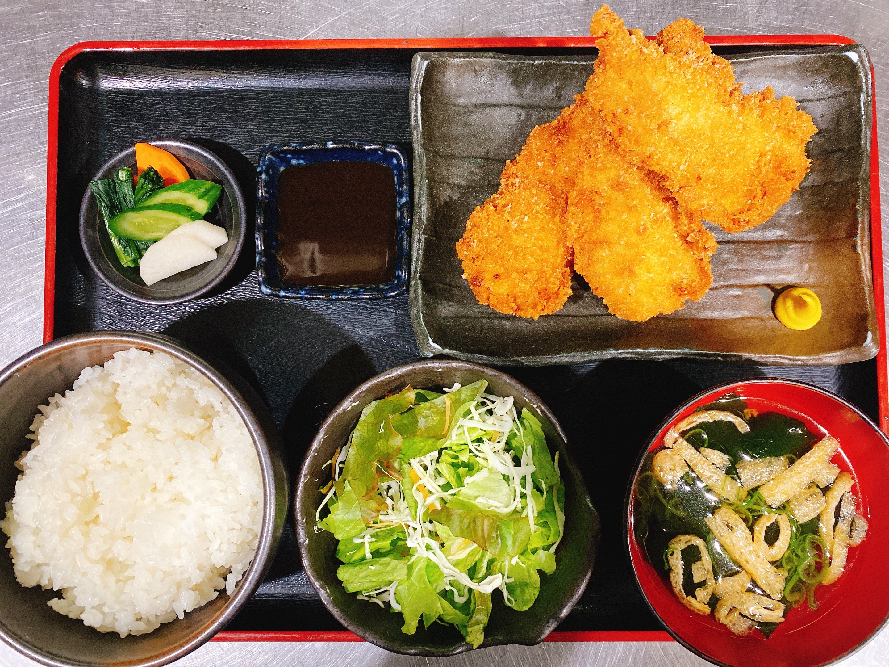 香鶏のささみカツ御膳 980円