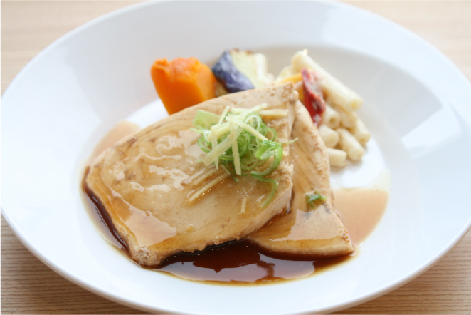 かじきまぐろの煮付け